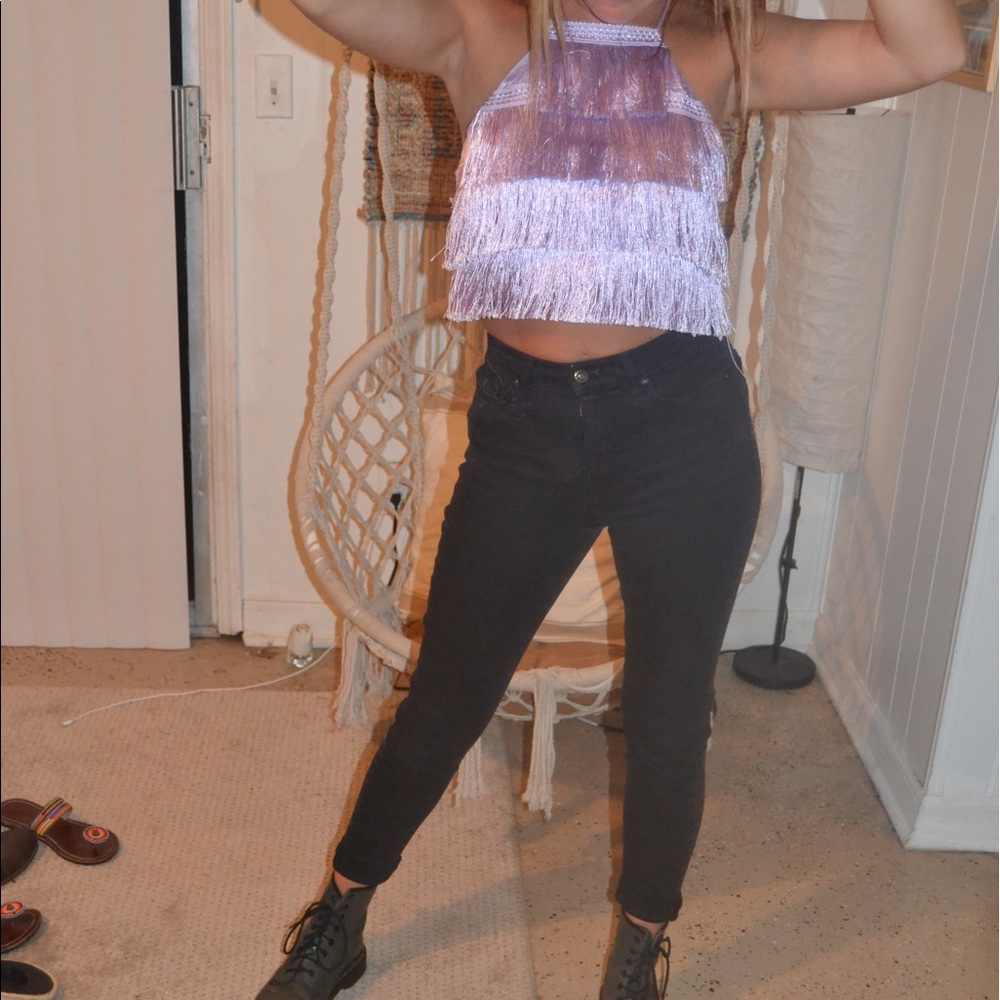 Purple Party Top